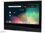 AVS240KT 23.8" Black Frame Cabinet Door Android Touch TV