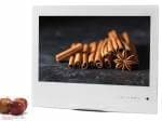 AVS240KS 23.8" White Frame Cabinet Door Smart TV
